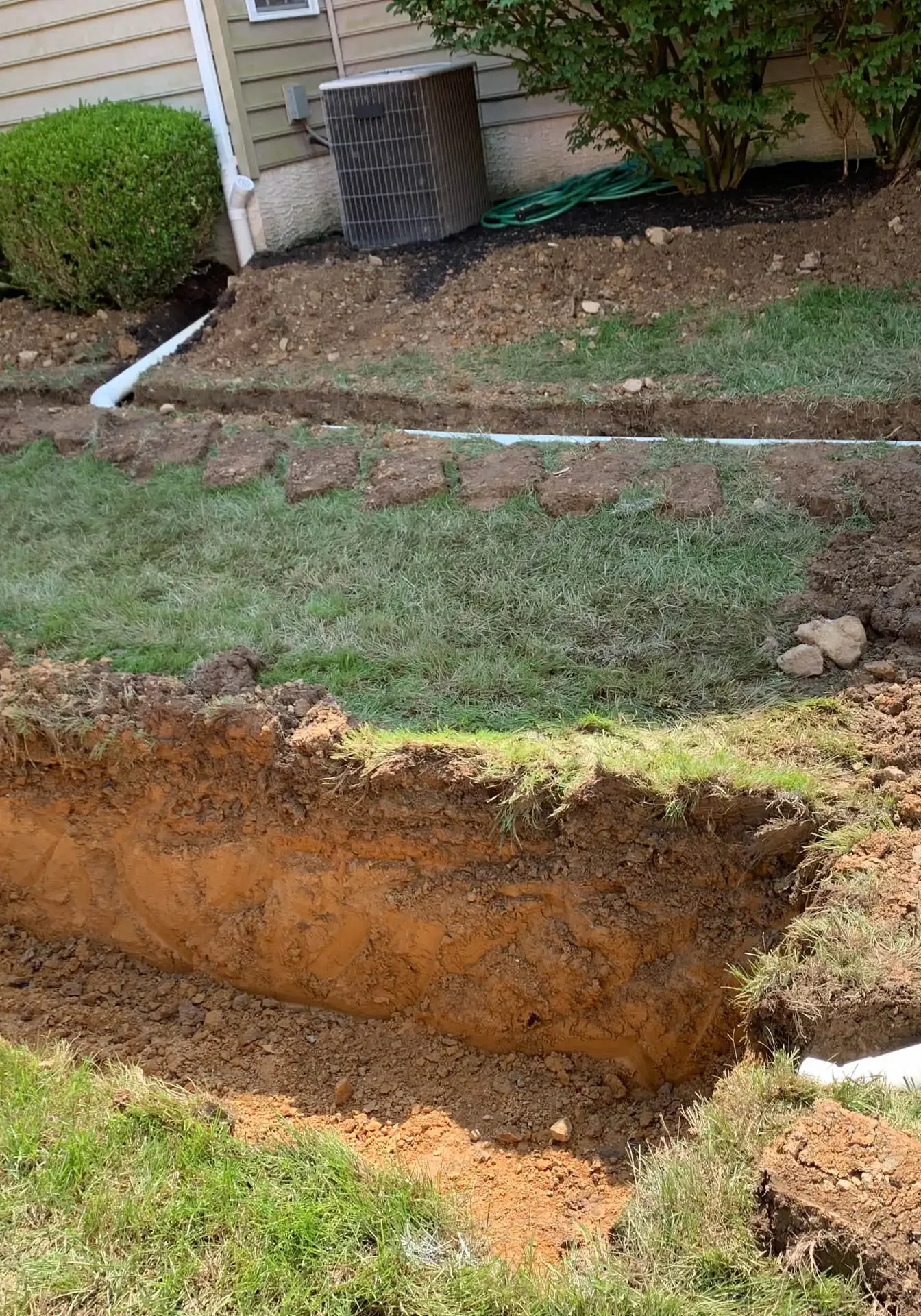 Drainage Pit Glen Mills, PA - ScapeWorx